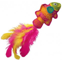 Kong Cat Tropics Fish Toy Blue KONG Jouets
