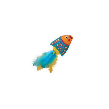 Kong Cat Tropics Fish Toy Orange KONG Toys