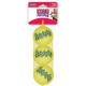 KONG Medium Air Squeaker Ball (3pk) KONG Jouets