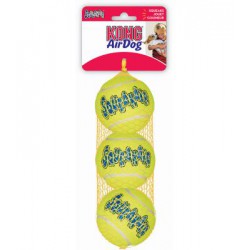 KONG Medium Air Squeaker Ball (3pk) KONG Jouets