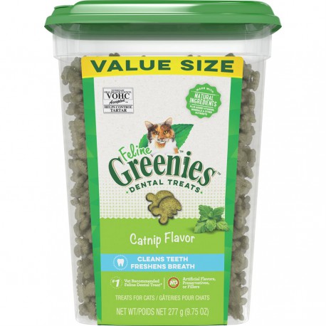 Greenies Feline Catnip Complete Dental Treat 9.75oz GREENIES Friandises