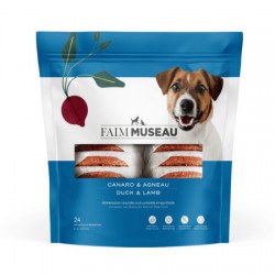 Chien -6 lbs -Agneau & Canard Hypoallergenique (24 medaillon FAIM MUSEAU Dry Food