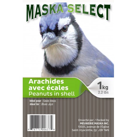 (DEM) MASKA SÃ‰LECT ARACHIDES EN Ã‰CALE 1 KG  Nourritures