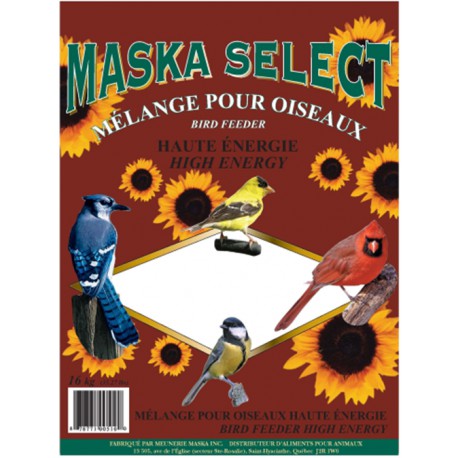 PROMO - Novembre - MASKA SÃƒâ€°LECT OISEAUX SAUVAGES H. Ãƒâ  Nourritures