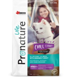 PROMOCLAIMPLB - Septembre - CHILL - Recette avec dinde deso PRONATURE Nourritures sèches
