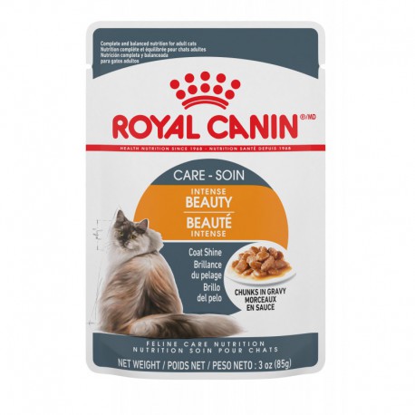 Intense Beauty / Beaute Intense CHUNKS IN GRAVY / MORCEAUX E ROYAL CANIN Nourritures en conserve