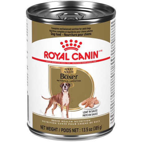 BoxerLOAF IN SAUCE/PATE EN SAUCE 13  5 oz 385 g ROYAL CANIN Nourritures en conserve