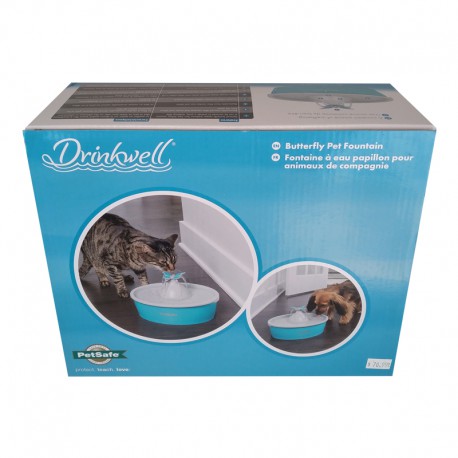 PETSAFE FONTAINE DRINKWELL PAPILLON 1,5 LITRES (PW PETSAFE Food And Water Bowls