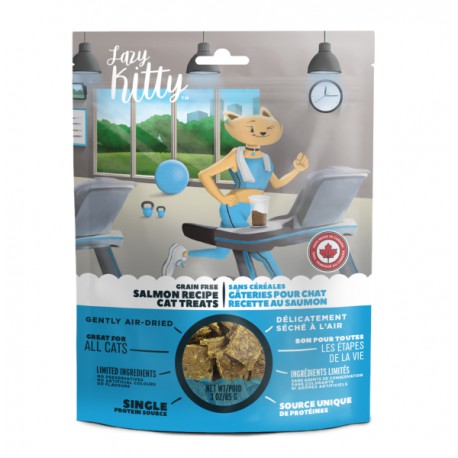 LAZY KITTY FRIANDISES SAUMON 3 OZ  Treats