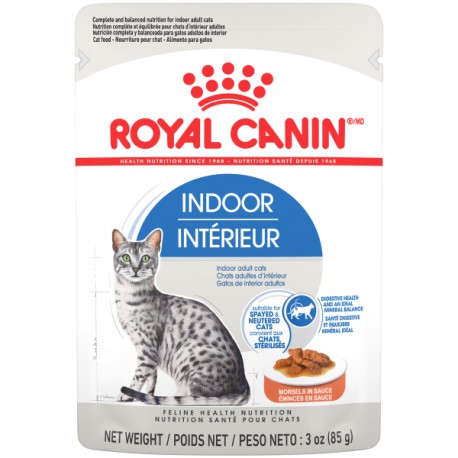 Indoor / Intrérieur Morcels in sauce / Émincé en s ROYAL CANIN Canned Food