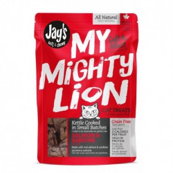 JAY'S MY MIGHTY LION, GÂTERIES POUR CHAT, SAUMON 7 WAGGERS Treats