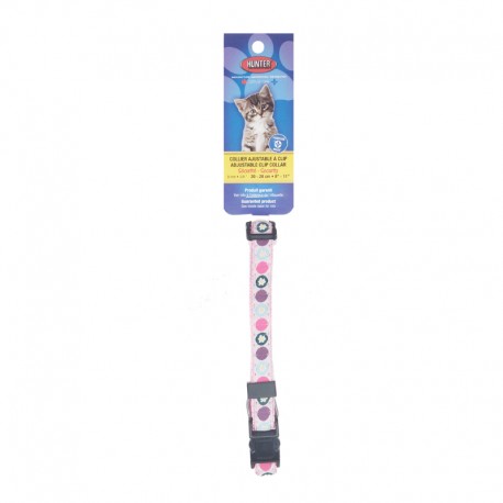 COLLIER SEC.CHAT 3/8 X8-11 ROSE/POIS HUNTER BRAND Leashes And Collars