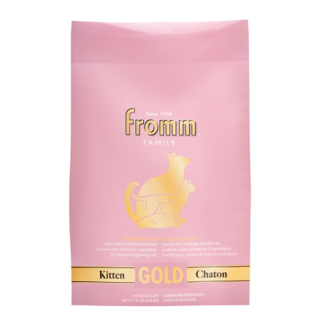 FROMM CHAT Gold Chaton 10 lb/4.54 kg FROMM Nourritures sèche