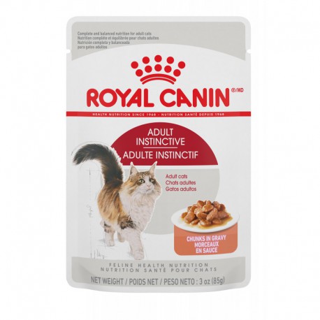 Adult Instinctive / Adulte InstinctifCHUNKS IN GRAVY / MORCE ROYAL CANIN Canned Food