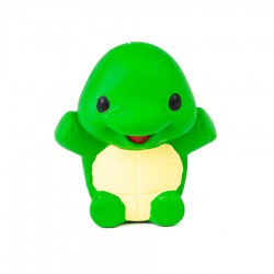 BUDZ CHIEN JOUET EN LATEX MINI TORTUE SQUEAKER 3,5 VERT BUDZ Jouets