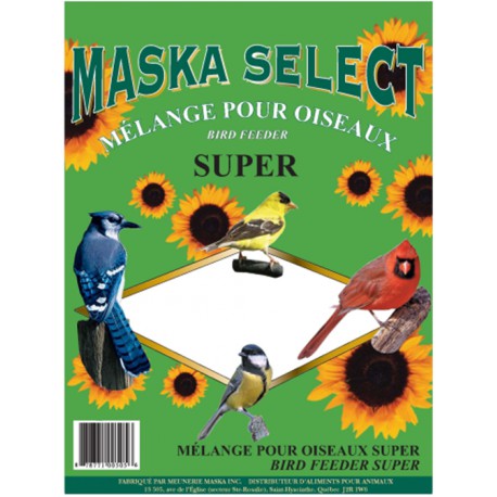 MASKA SÉLECT OISEAUX SAUVAGES SUPER 8 KG Nourritures