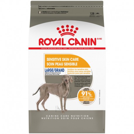 PROMOCLAIMRC - FÃ©vrier - LARGE Sensitive Skin Care / GRAND ROYAL CANIN Nourritures sèches