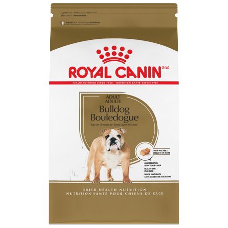 Bulldog Adult / Bouledogue Adulte 30 lb 13,6 kg ROYAL CANIN Dry Food