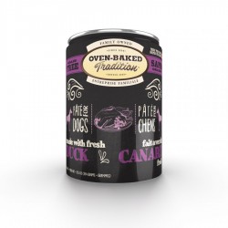 Pâté chien CANARD adulte 354 g (12.5 oz) OVEN BAKED TRADITION Canned Food