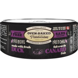 Pâté chat CANARD adulte 156 g (5.5 oz) OVEN BAKED TRADITION Canned Food