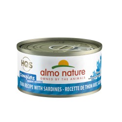 ALMO NATURE COMPLETE CHAT THON ET SARDINES EN SAUC ALMO Canned Food