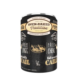 Pate chien CAILLE adulte 354g (12.5 oz) OVEN BAKED TRADITION Canned Food