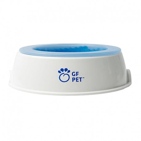 GFP - bol refroidissant - blanc/bleu o/s Food And Water Bowls