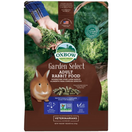 OXBOW RONGEUR GARDEN SELECT LAPIN ADULTE 4lbs OXBOW Nourritures