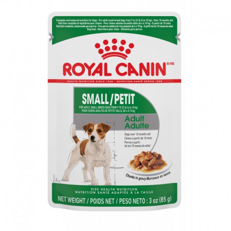 PROMOCLAIMRC - FÃ©vrier - Adult Small pouch / PETIT Adulte ROYAL CANIN Nourritures en conserve