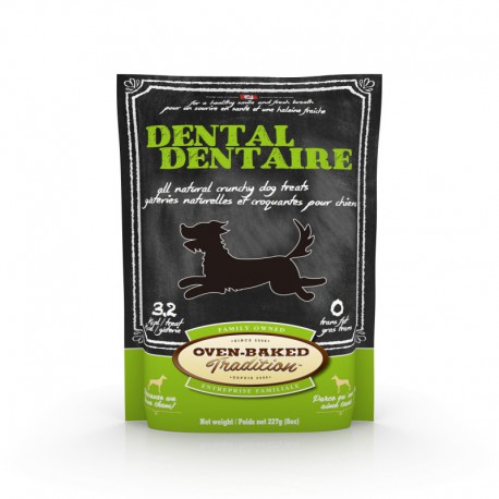 PROMO - FÃ©vrier - Gateries pour chien dentaire 10oz OVEN BAKED TRADITION Friandises