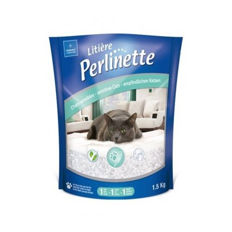 PERLINETTE SILICE CHAT MATURE 1.5 KG  Litières