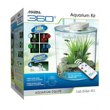 Aquarium equipe 360 Marina MARINA Aquariums Kit