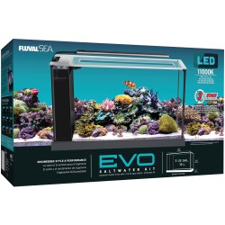 Aq. EVO FluvalSea, noir, 19L (5galUS) FLUVAL Aquariums Kit