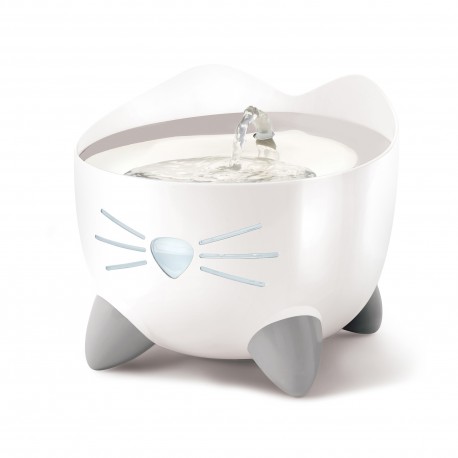 Abreuvoir Catit Pixi, blanc et inox CATIT Bols eau et nourriture