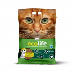 Litière agglomérante Intersand Ecolife 5.5 kg INTERSAND-ECOLIFE Litières