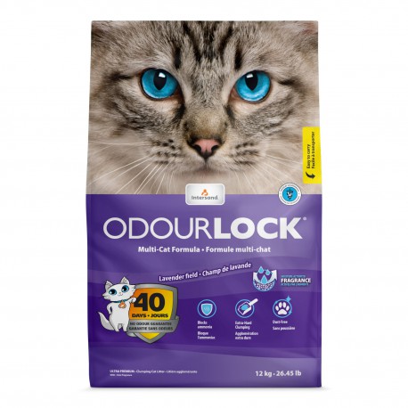 PROMO - DÃ©cembre - INT. ODOUR LOCK AGGL. ULTRA _Lavande 1 INTERSAND-ODOUR LOCK Litières