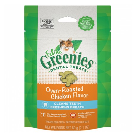 Greenies Feline Chicken Complete Dental Treat 2.1o GREENIES Treats