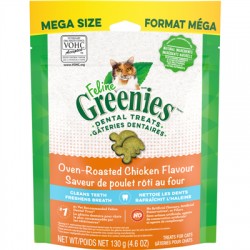 Greenies Feline Chicken Complete Dental Treat 4.6oz Friandises