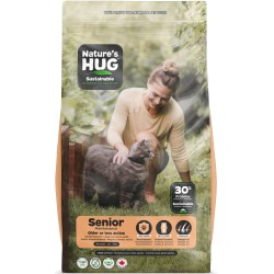NH CHAT SENIOR 4.54 KG Nature's Hug Nourritures sèche