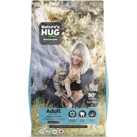 NH ADULTE CHAT 4.54 KG NATURE'S HUG Nourritures sèche