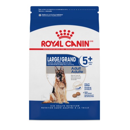 LARGE Adult 5+ / GRAND Adulte 5+ 30 lb 13,6 kg ROYAL CANIN Dry Food
