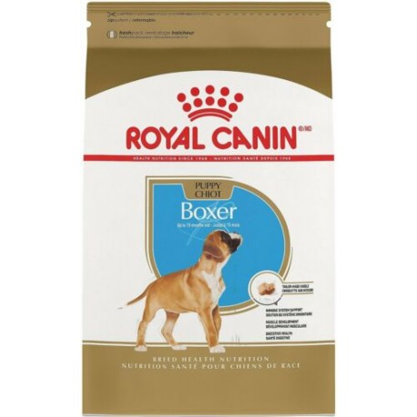 Boxer Puppy / Boxer Chiot 30 lb 13  6 kg ROYAL CANIN Dry Food