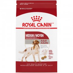 MEDIUM Adult / MOYEN Adulte 17 lb 7,7 kg ROYAL CANIN Nourritures sèches