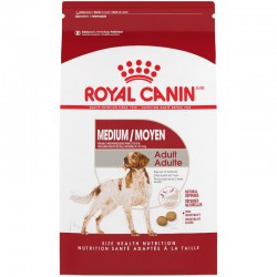 PromoClaim - Avril - MEDIUM Adult / MOYEN Adulte 17 lb 7 ROYAL CANIN Nourritures sèches