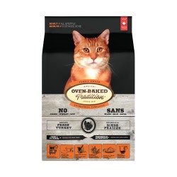 OBT NOURRITURE SECHE POUR CHAT - DINDE 10 LBS OVEN BAKED TRADITION Dry Food