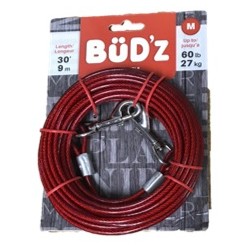 BUDZ CHIEN CABLE ATTACHE 30 (JUSQU A 60 LBS) BUDZ Laisses et colliers