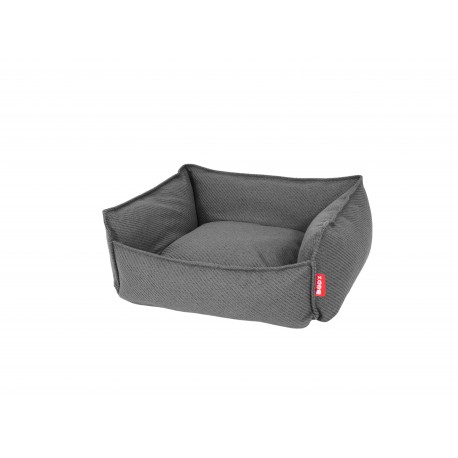 BUDZ LIT A REBORDS ELEVES, ANEMONE CHARBON MOYEN 60x50x20cm  Beds, Cushions, Baskets