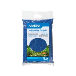 Gravier decoratif Marina, Bleu, 10 Kg-V Gravier d'aquarium