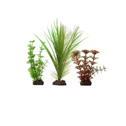 Limnophila rouge FL, ens. 3 plantes Artificial Plants