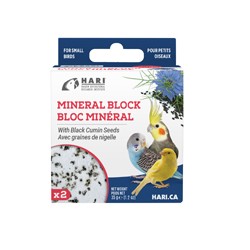 Blocs minéraux HARI, graines nigelle,2 Bird-treatments products